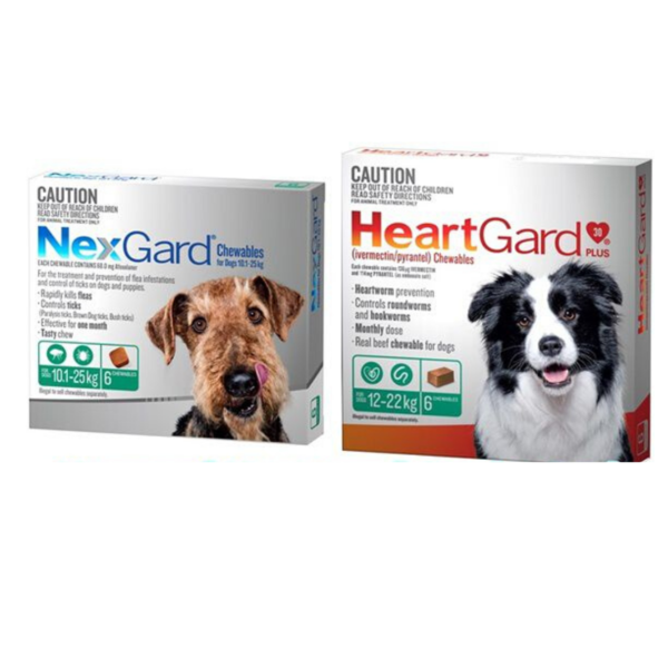 nexgard and heartgard combo