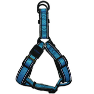 Scream Reflective Step In Harness Loud Blue 2.0X43-59Cm