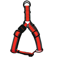 Scream Reflective Step In Harness Loud Orange 2.0X43-59Cm