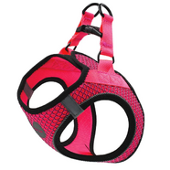 Scream Small Dog Quick Fit Reflective Dog Harness Loud Pink 34-36Cm (Xs)