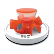 Scream Interactive Cat Tunnel Feeder Loud Orange 27.7X13.7Cm