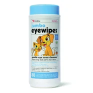 Petkin Jumbo Eye Wipes 80Pk