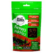 All Barks Farmers Nibbles Chicken, Whitefish, Spinach & Kelp Dog Treats 100G \