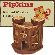 Petface Pipkins Natural Wooden Castle