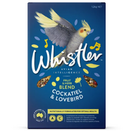 Whistler Gourmet Blend Fruit Cockatiel & Lovebird Food 1.2kg