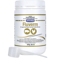 Vetsense Fluverm Pigs & Poultry Wormer 600g