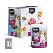 Black Hawk Puppy Lamb and Vegetable Wet Food Pouches