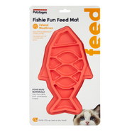 Petstages Fishie Fun Feed Mat Cat Pink