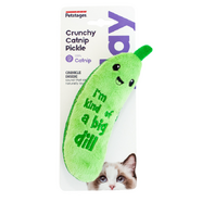 Petstages Crunchy Catnip Pickle Kicker