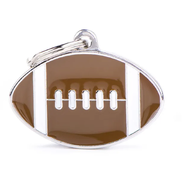 My Family Charm - American Football Large