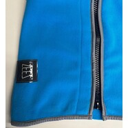 *CLEARANCE* ZEEZ COZY FLEECE DOG VEST L1 (38cm) Arctic Blue *small stain no packaging*