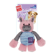 GIGwi Supp Puppa Plush Unicorn Dog Toy