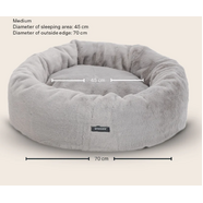 Snooza Cuddler Luxe Fur Bed : Twilight - Medium