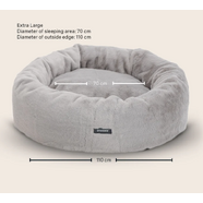 Snooza Cuddler Luxe Fur Bed : Twilight - Extra Large