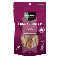 Black Hawk Freeze Dried Lamb Dog Treats 50g