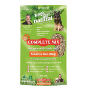 Vets all Natural Complete Mix Sensitive Skin 1kg (Dr Bruce)