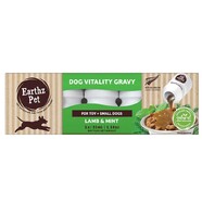 *CLEARANCE BEST BEFORE 23/09/24* Earthz Pet Gravy Dog pk of 5x35ml single bottles - Lamb & Mint *2 left*