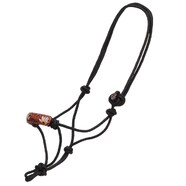 Fort Worth Rope Halter Leather Nose - Marigold