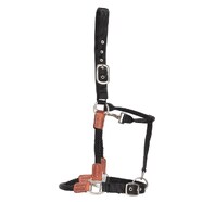 Fort Worth Hybrid Rope/Web Halter - Black (Cob)