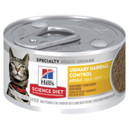 *CLEARANCE BEST BEFORE END OF MAY2025 Hills Feline Adult Urinary & Hairball CANS 82g x 24 *1LEFT*