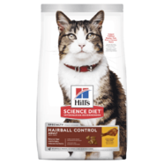 Hills Science Diet Adult Hairball Control Dry Cat Food 7.03kg