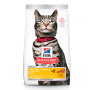 Hills Science Diet Adult Urinary Hairball Control Dry Cat Food 7.03kg