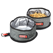 Kong Travel Collapsible Fold Up Double Bowl