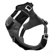 Kurgo Journey Air Dog Harness - Black/ Grey (XSmall)