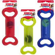 Kong Jumbler Tug *FREE KONG Airdog Squeaker ball with rope*