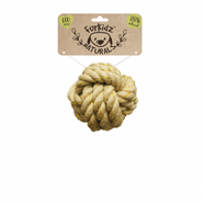 Natures Choice Jute Ball Toy 7cm (140-150g)