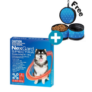 Nexgard Spectra for dogs 30-60 kg Red 6pk for XLarge dogs  