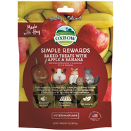 Oxbow Simple Rewards Baked Banana & Apple Treats 85gm