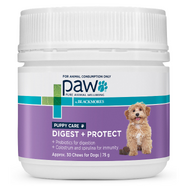 Paw Digest + Protect Puppy Care Chews 75gm