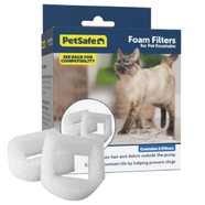 PetSafe Drinkwell Replacement Foam Filters – 2pk