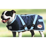 Thermo Master Supreme Dog Coat - Navy/ Baby Blue (10/ 25cm)