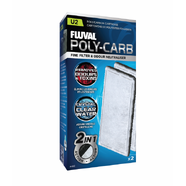 Fluval U2 Poly/Carbon Cartridge 2 Pack