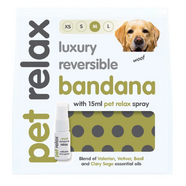 Pet Relax Reversible Bandana Kit - Medium (10 - 30kg)