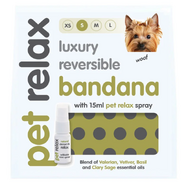 Pet Relax Reversible Bandana Kit - Small (5 - 10kg)