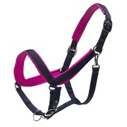 Rancher Neoprene Padded Halter - Navy/Purple (Cob)