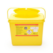 Sharps Plastic Container 6L