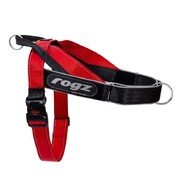 Rogz Utility LetzGo Personalised Harness Red Medium