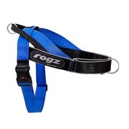 Rogz Utility LetzGo Personalised Harness Med/Lge Blue 