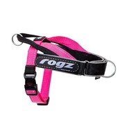 Rogz Utility LetzGo Personalised Harness Med/Lge Pink 