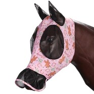 Kool Master Lycra Pull On Fly Mask w/Skirt - Gingerbread Cowboy