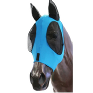 Kool Master Lycra Pull On Fly Mask - Turquoise (Cob)