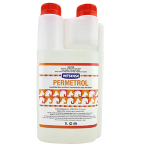 Permetrol Insecticidal Spray Concentrate 1L for Dogs & Horses