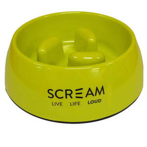 Scream Round Slow-Down Pillar Bowl 400Ml Loud Green