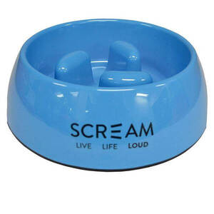 Scream Round Slow-Down Pillar Bowl 400Ml Loud Blue