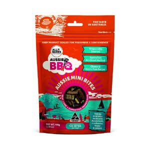 All Barks Aussie Mini Bites Lamb & Superfoods Dog Treats 110g