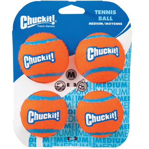 Chuckit! Tennis Ball Medium 6Cm - 4Pk